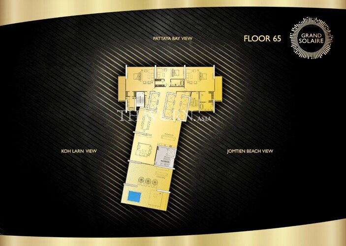Floor plans Grand Solaire Pattaya 公寓 15