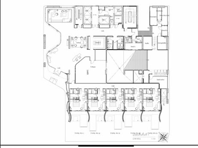 Floor plans Arom Jomtien 公寓 16