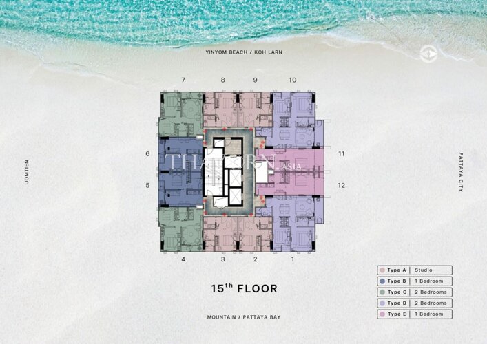 Floor plans Beverly Mountain Bay 2