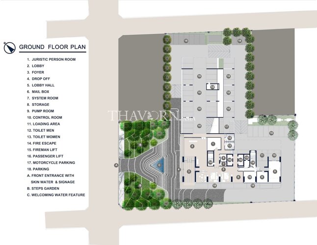Floor plans The Panora Pattaya 公寓 0