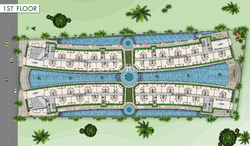 Floor plans Harmonia City Garden 0