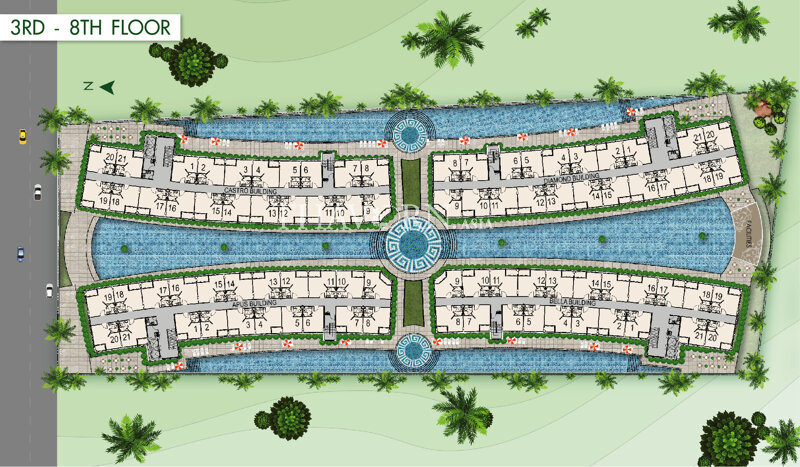 Floor plans Harmonia City Garden 2