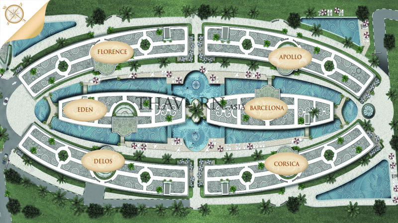 Планы этажей ЖК City Garden Olympus 0