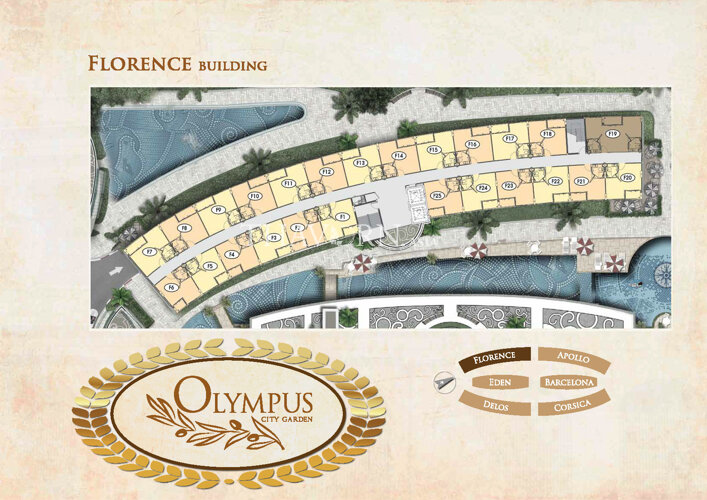Floor plans City Garden Olympus 公寓 2