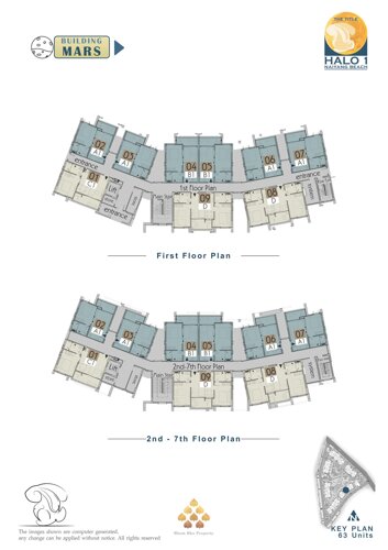 Floor plans The Title Halo 1 2