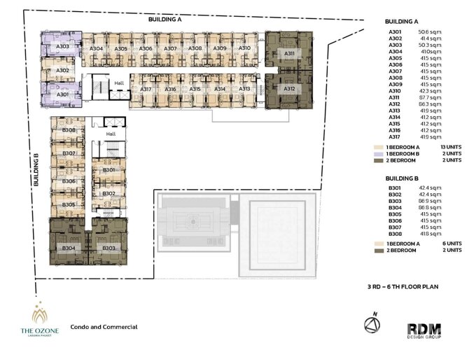 Floor plans The Ozone Condominium 2