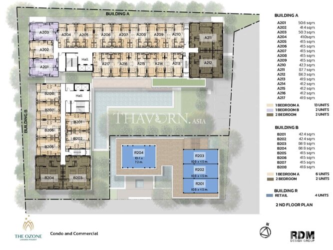 Floor plans The Ozone Condominium 公寓 1