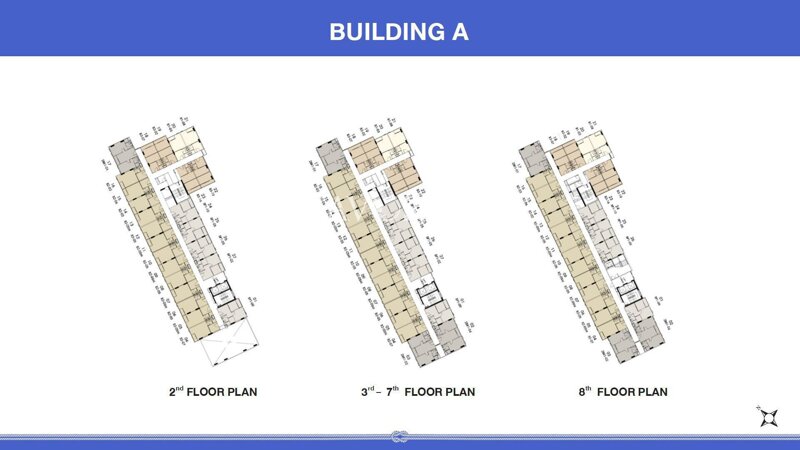 Floor plans The Origin Kathu-Patong 公寓 0