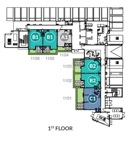 Floor plans Laguna Lakeside 公寓 0