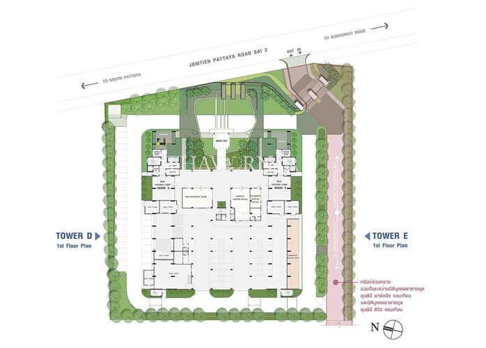 Floor plans Lumpini Seaview Jomtien 0