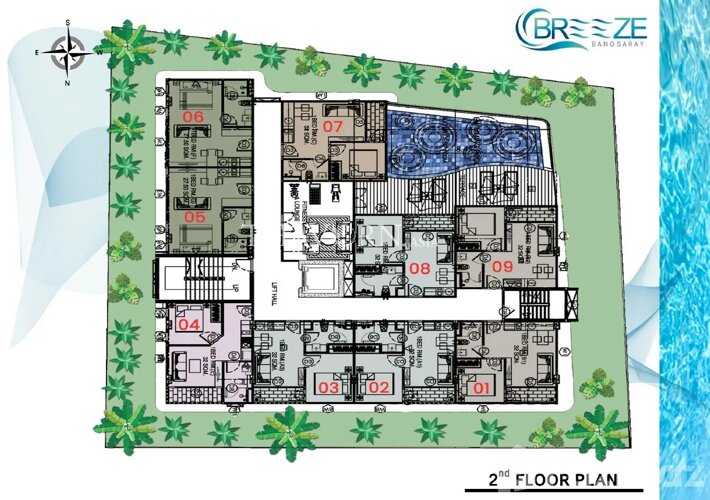 Floor plans The Breeze  Condominium 2