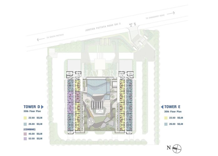 Floor plans Lumpini Seaview Jomtien 6