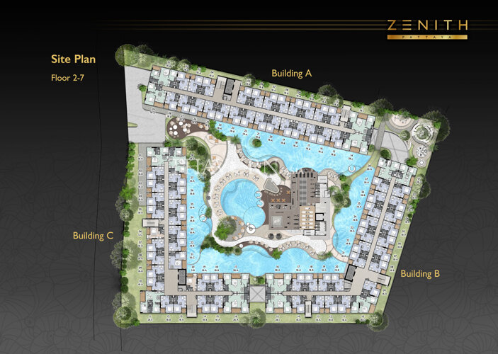 Floor plans Zenith Pattaya 10