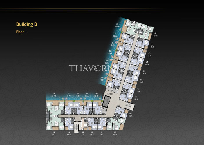 Floor plans Zenith Pattaya 2