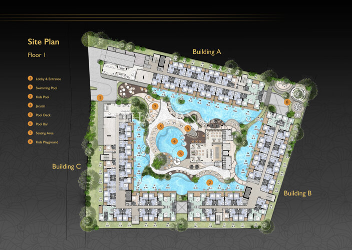 Floor plans Zenith Pattaya 11