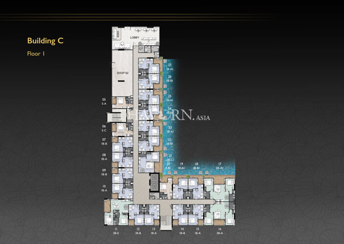 Floor plans Zenith Pattaya 4