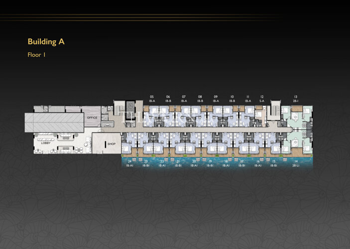 Floor plans Zenith Pattaya 0