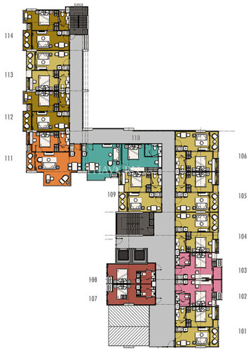 Floor plans Siam Oriental Tropical Garden 2