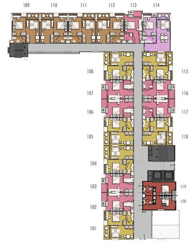 Floor plans Siam Oriental Tropical Garden 0
