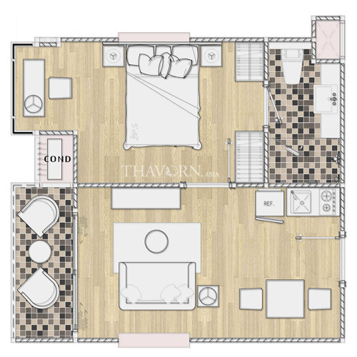 Layout #4 Siam Oriental Tropical Garden