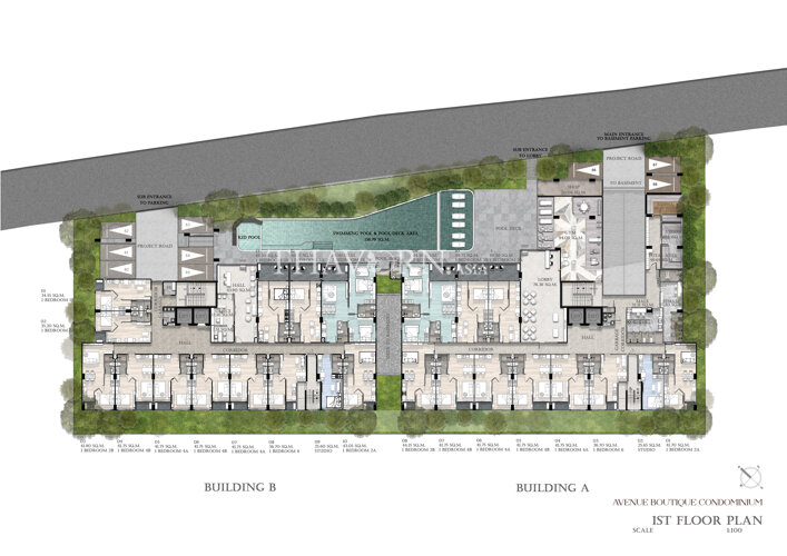 Floor plans Avenue Boutique 1