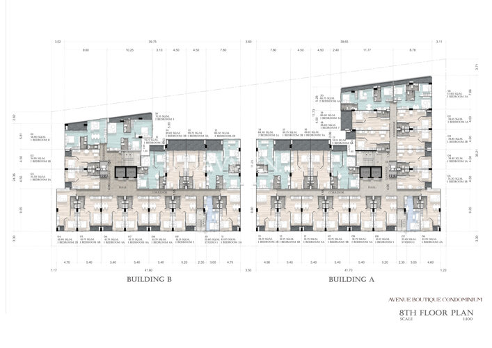 Floor plans Avenue Boutique 3