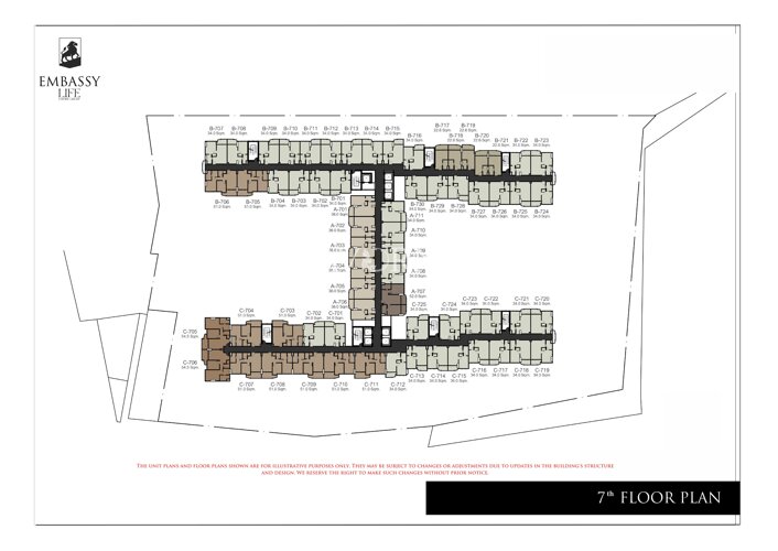 Floor plans Embassy Life 7