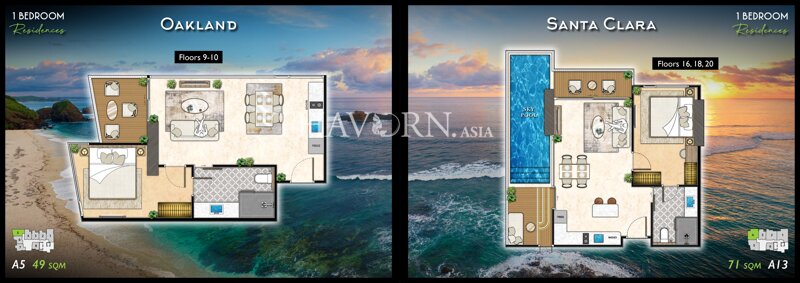 Планировка #10 ЖК The Riviera California