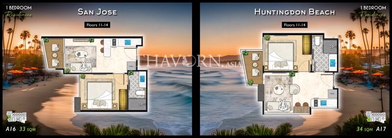 Планировка #4 ЖК The Riviera California