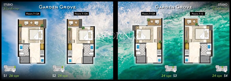 Планировка #1 ЖК The Riviera California