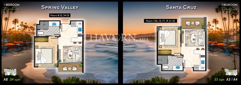 Планировка #5 ЖК The Riviera California