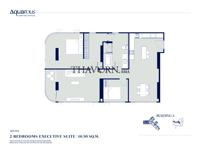 Layout #46 Aquarous Jomtien Pattaya