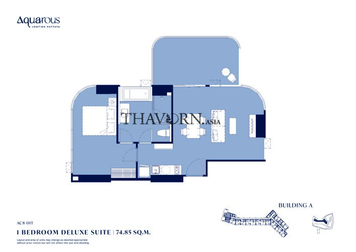 Layout #43 Aquarous Jomtien Pattaya