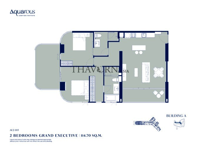 Layout #50 Aquarous Jomtien Pattaya