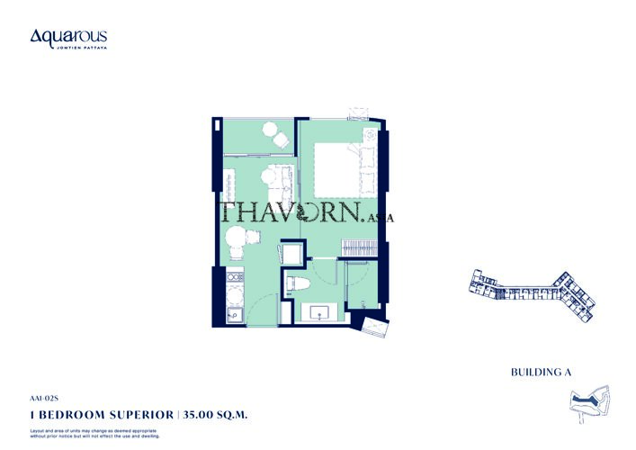 Layout #29 Aquarous Jomtien Pattaya