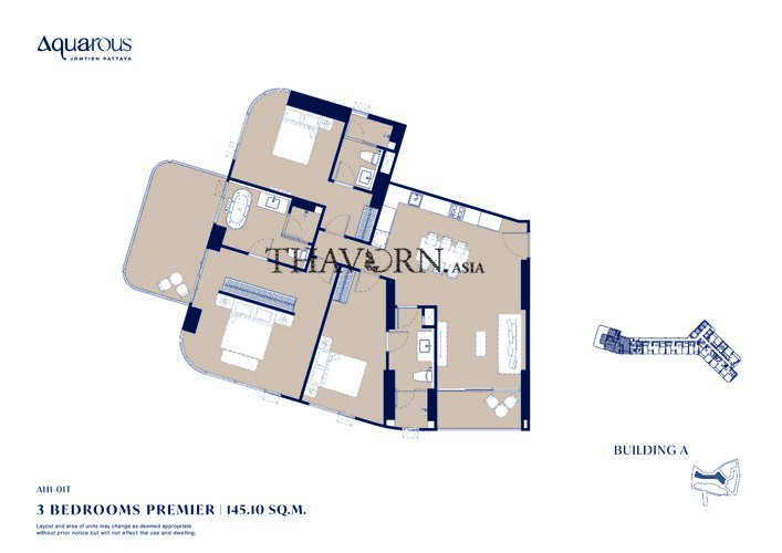 Layout #52 Aquarous Jomtien Pattaya