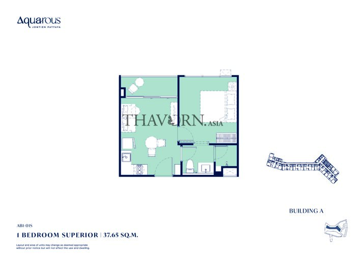 Layout #30 Aquarous Jomtien Pattaya