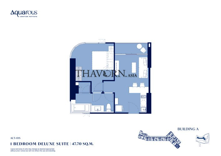 Layout #10 Aquarous Jomtien Pattaya
