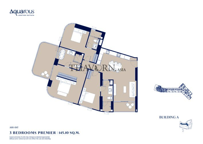Layout #25 Aquarous Jomtien Pattaya