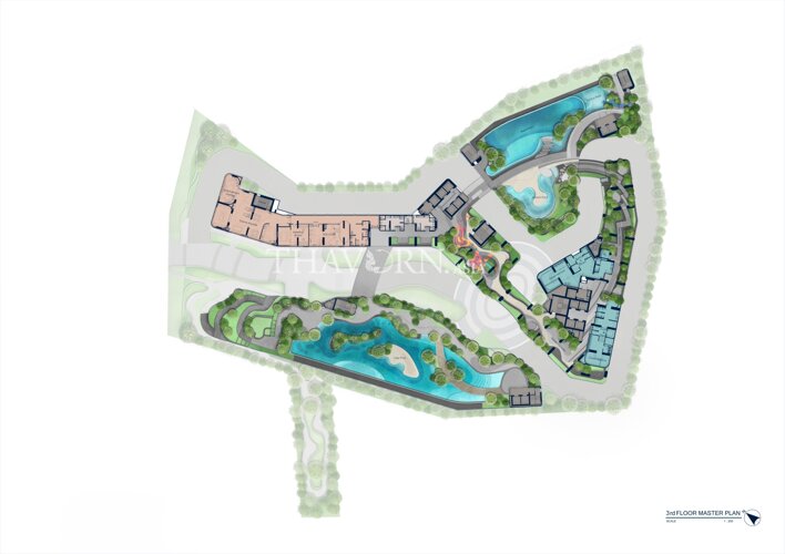 Floor plans Aquarous Jomtien Pattaya 1