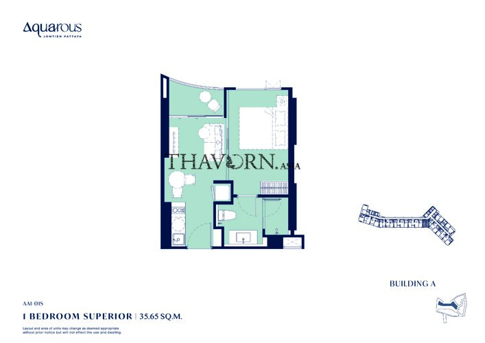 Layout #28 Aquarous Jomtien Pattaya