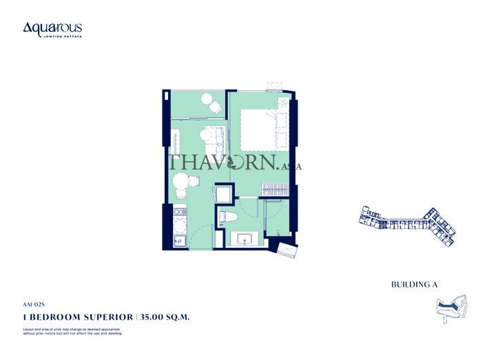 Layout #2 Aquarous Jomtien Pattaya