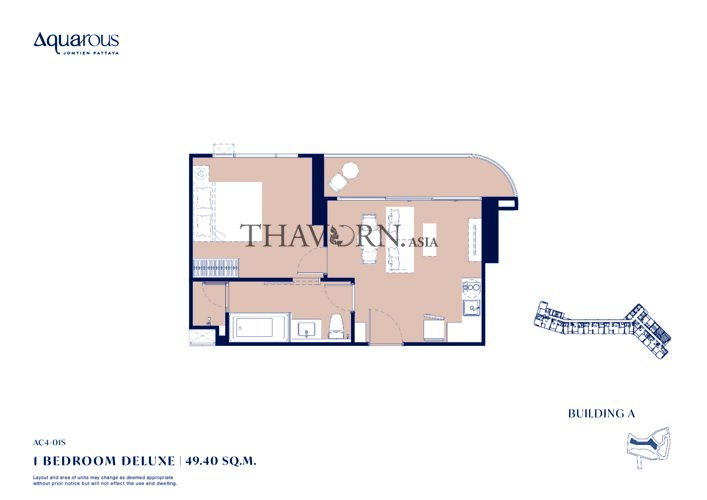 Layout #36 Aquarous Jomtien Pattaya