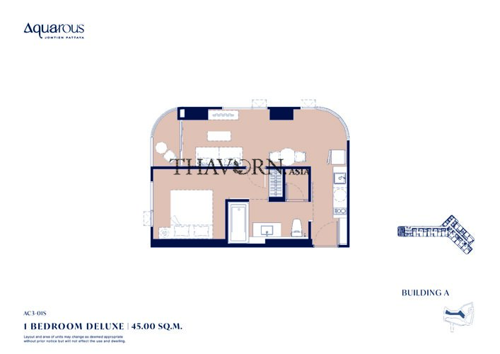 Layout #6 Aquarous Jomtien Pattaya