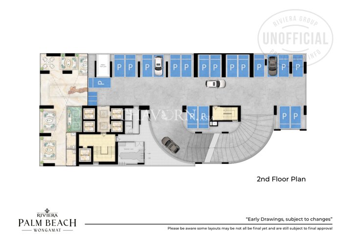 Floor plans The Riviera Palm Beach 公寓 6