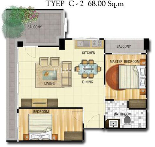 Layout #5 Siam Oriental Garden