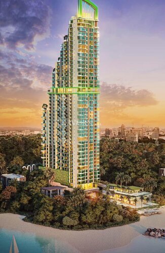 The Riviera Palm Beach 公寓 在 Wongamat, Pattaya