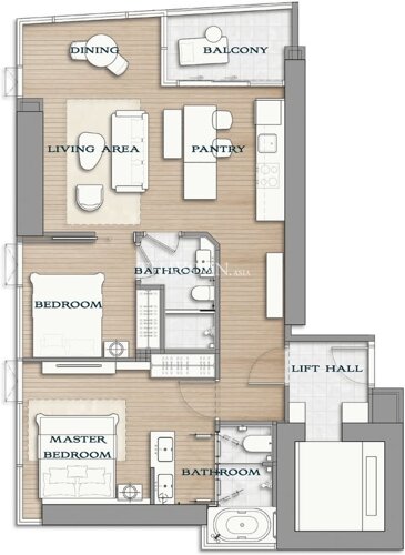 照片 房子 Arom Wongamat 公寓