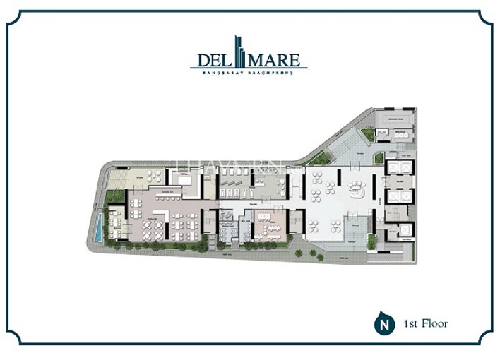Floor plans Del Mare 公寓 0