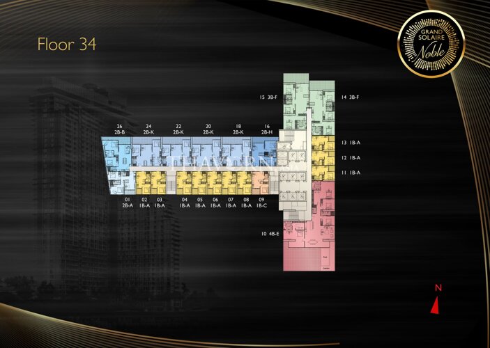 Floor plans Grand Solaire Noble 17